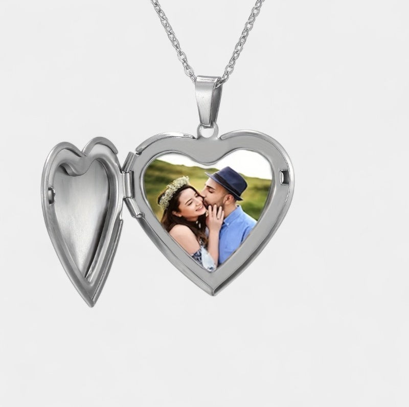 Virelle-Virelle Hanger - Custom photo heart pendant necklace voor dagelijks gebruik