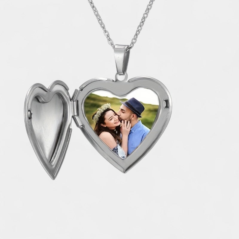 Virelle-Virelle Hanger - Custom photo heart pendant necklace voor dagelijks gebruik