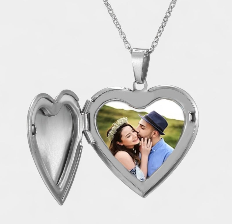 Virelle-Virelle Hanger - Custom photo heart pendant necklace voor dagelijks gebruik