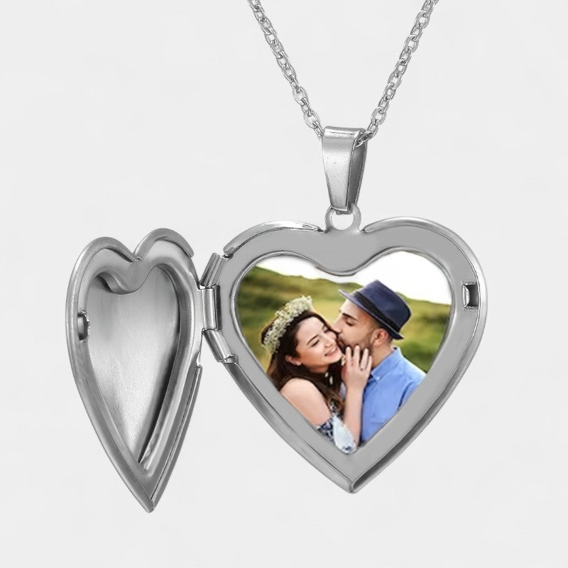 Virelle-Virelle Hanger - Custom photo heart pendant necklace voor dagelijks gebruik