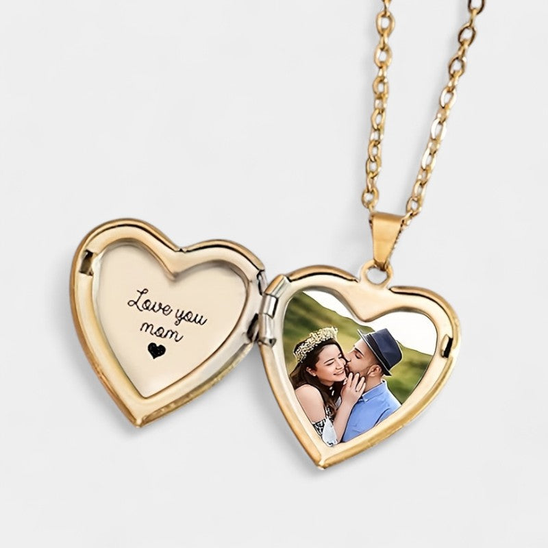 Virelle-Virelle Hanger - Custom photo heart pendant necklace voor dagelijks gebruik