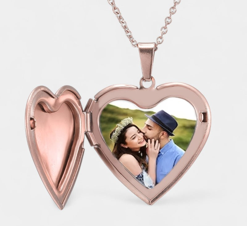Virelle-Virelle Hanger - Custom photo heart pendant necklace voor dagelijks gebruik