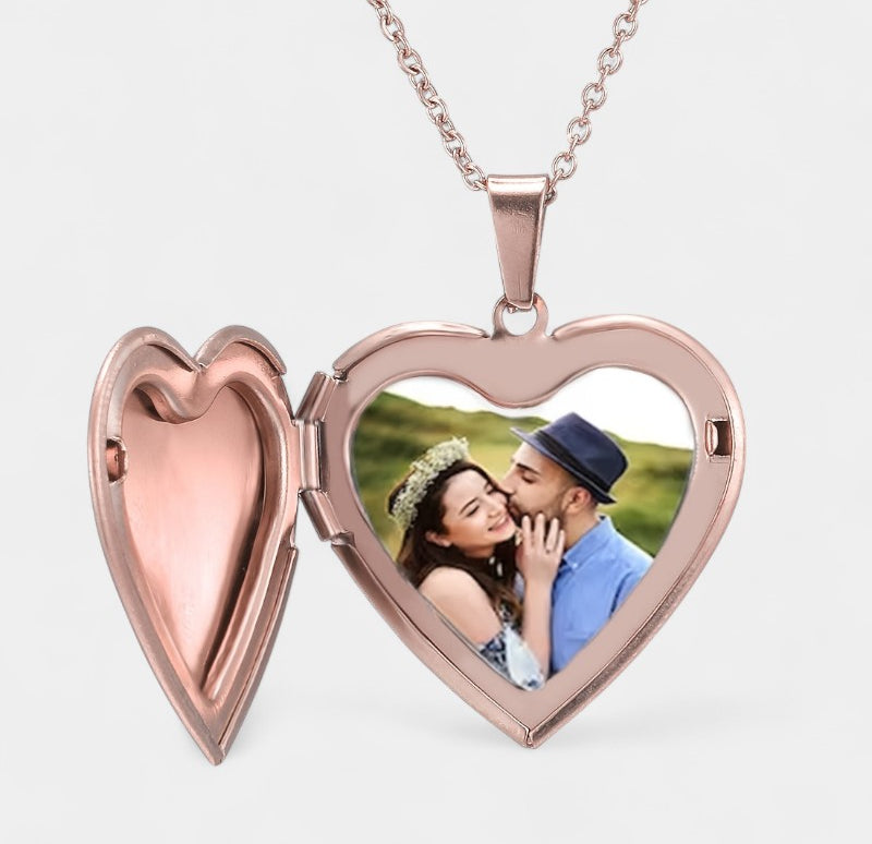 Virelle-Virelle Hanger - Custom photo heart pendant necklace voor dagelijks gebruik