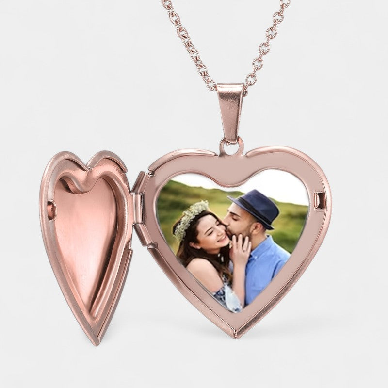 Virelle-Virelle Hanger - Custom photo heart pendant necklace voor dagelijks gebruik
