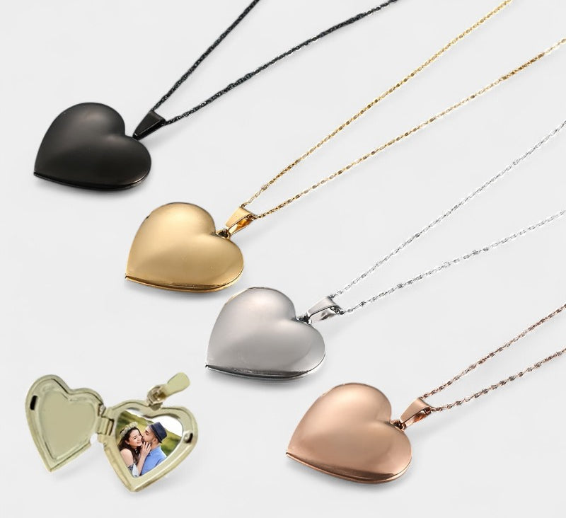 Virelle-Virelle Hanger - Custom photo heart pendant necklace voor dagelijks gebruik