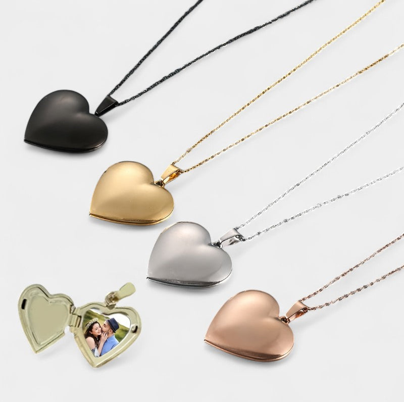 Virelle-Virelle Hanger - Custom photo heart pendant necklace voor dagelijks gebruik