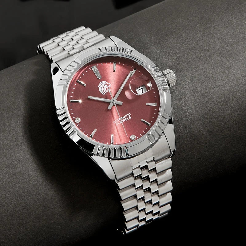 Virelle-Virelle | Heren Horloge – RVS, Automatisch, Datumweergave