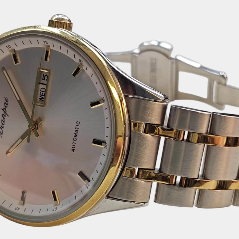 Virelle-Virelle | Heren Horloge – RVS Kalender, Dateweergave