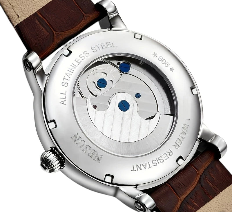 Virelle-Virelle | Heren Mechanisch Horloge – RVS Kast, Dialthrough