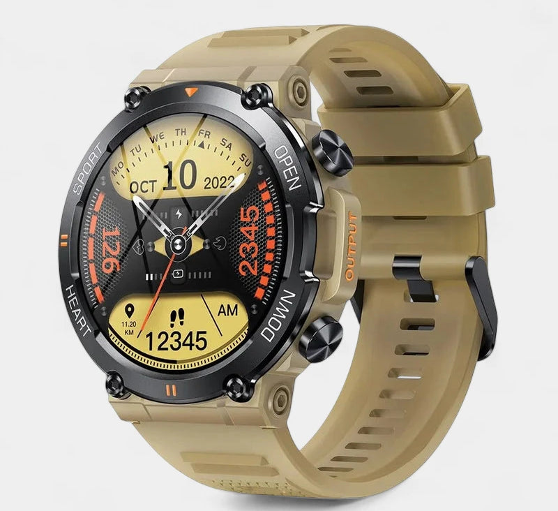 Virelle-Virelle | Heren Smartwatch – HD Touchscreen, Bluetooth Verbinding, Activiteitentracker