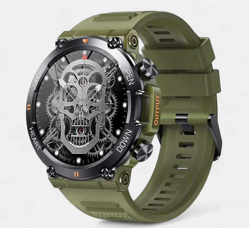 Virelle-Virelle | Heren Smartwatch – HD Touchscreen, Bluetooth Verbinding, Activiteitentracker