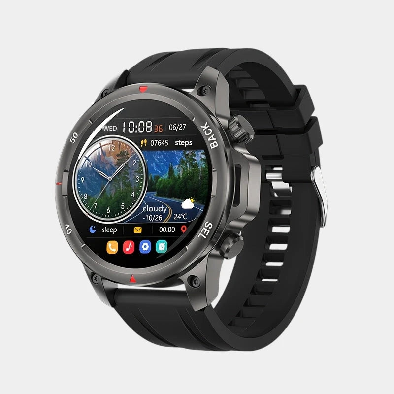 Virelle-Virelle | Heren Smartwatch – Silica Gel 3.89cm Scherm, NFC
