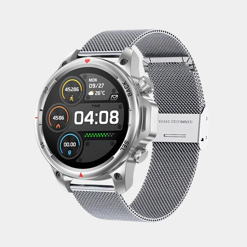 Virelle-Virelle | Heren Smartwatch – Silica Gel 3.89cm Scherm, NFC