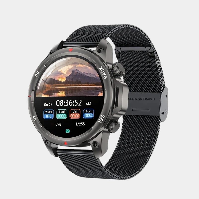 Virelle-Virelle | Heren Smartwatch – Silica Gel 3.89cm Scherm, NFC