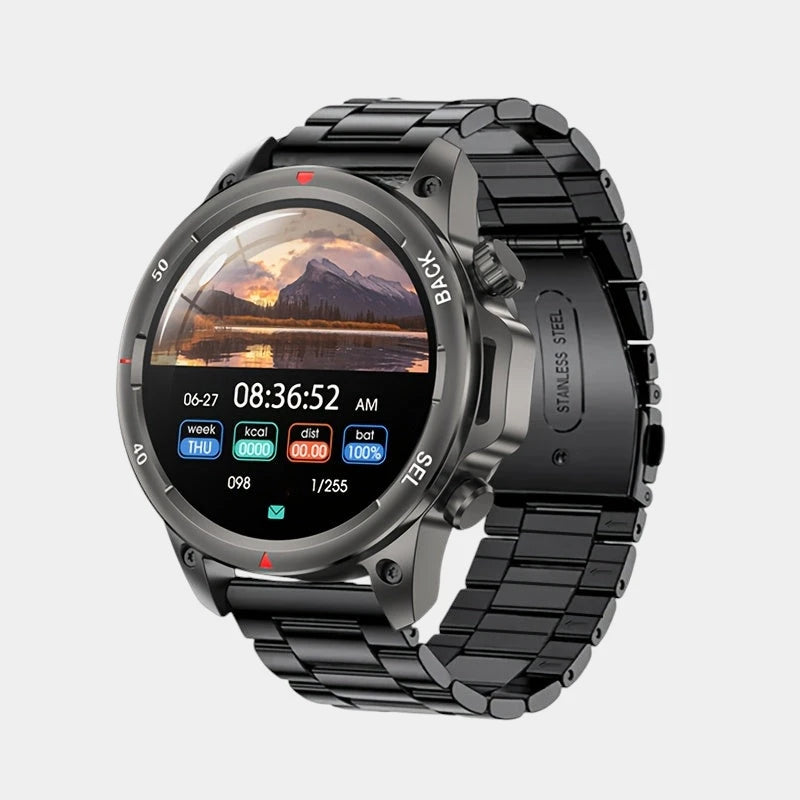 Virelle-Virelle | Heren Smartwatch – Silica Gel 3.89cm Scherm, NFC