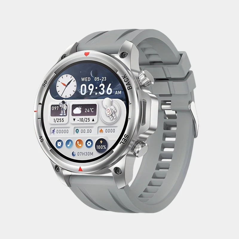 Virelle-Virelle | Heren Smartwatch – Silica Gel 3.89cm Scherm, NFC