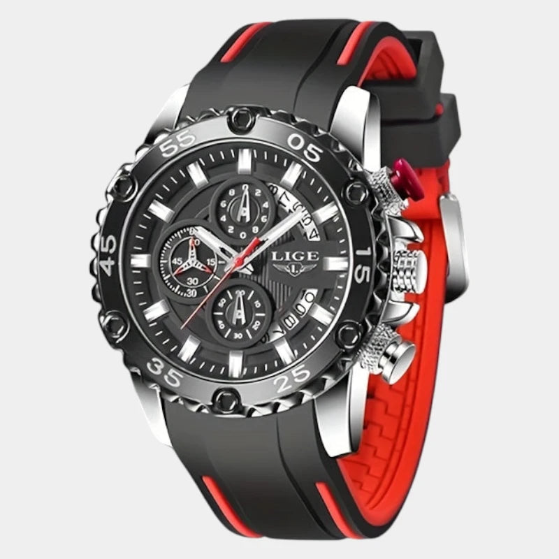 Virelle-Virelle | Heren Sporthorloge – Zinc Alloy Glow Dial, Chrono