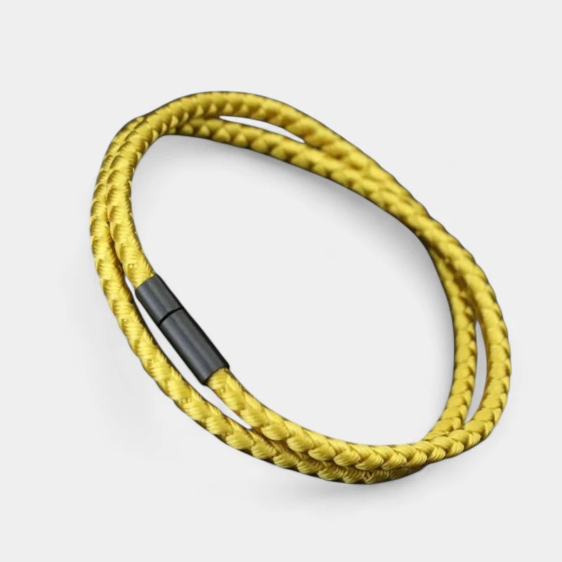 Virelle-Virelle | Unisex Armband – Gecoat Touw, Duurzaam & Casual Design