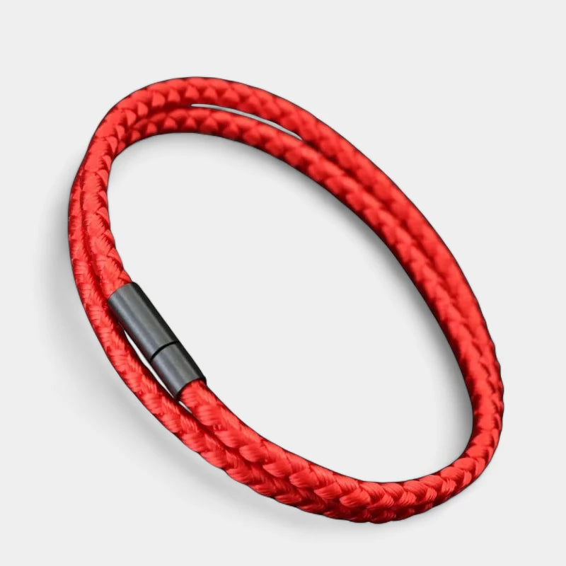 Virelle-Virelle | Unisex Armband – Gecoat Touw, Duurzaam & Casual Design