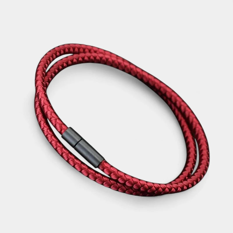 Virelle-Virelle | Unisex Armband – Gecoat Touw, Duurzaam & Casual Design