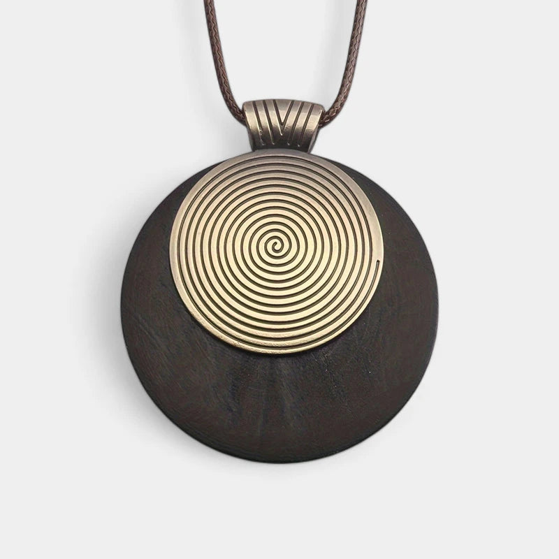 Virelle-Virelle | Unisex Ketting – Retro Hanger, Boheemse Etnische Stijl, Lange Trui Ketting, Veelzijdig Geschenk