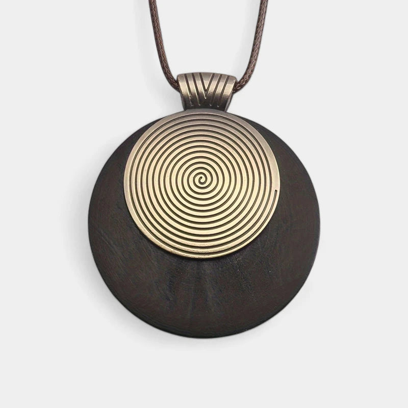 Virelle-Virelle | Unisex Ketting – Retro Hanger, Boheemse Etnische Stijl, Lange Trui Ketting, Veelzijdig Geschenk