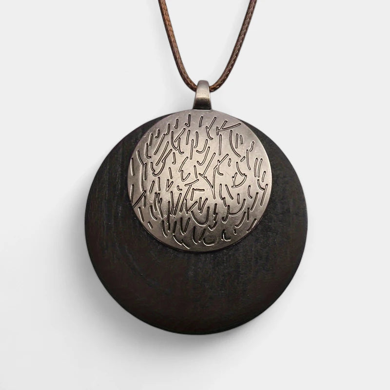 Virelle-Virelle | Unisex Ketting – Retro Hanger, Boheemse Etnische Stijl, Lange Trui Ketting, Veelzijdig Geschenk