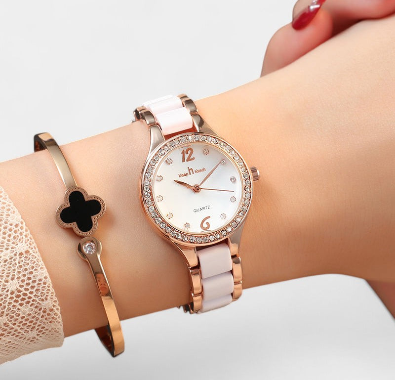 Virelle-Watch-Virelle Dameshorloge - Luxe quartz vrouwelijke polshorloge