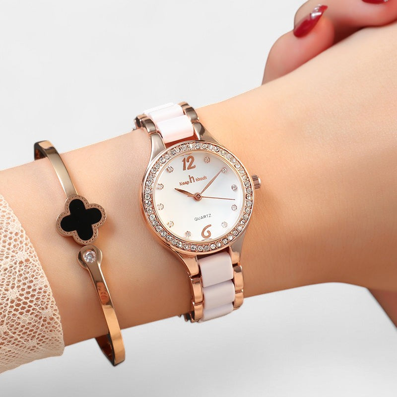 Virelle-Watch-Virelle Dameshorloge - Luxe quartz vrouwelijke polshorloge