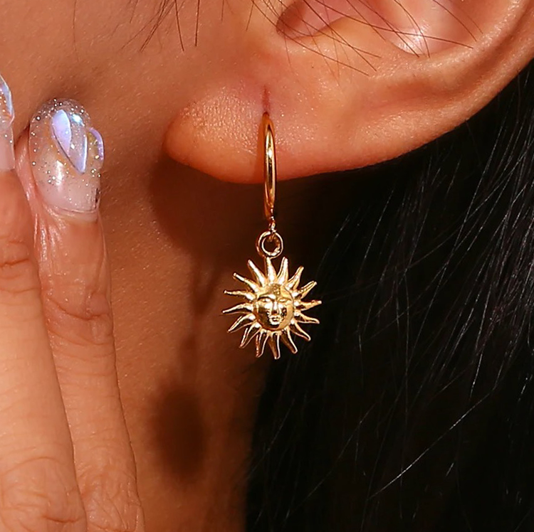 Vivienne Sun Oorbellen - Rosa Jewels