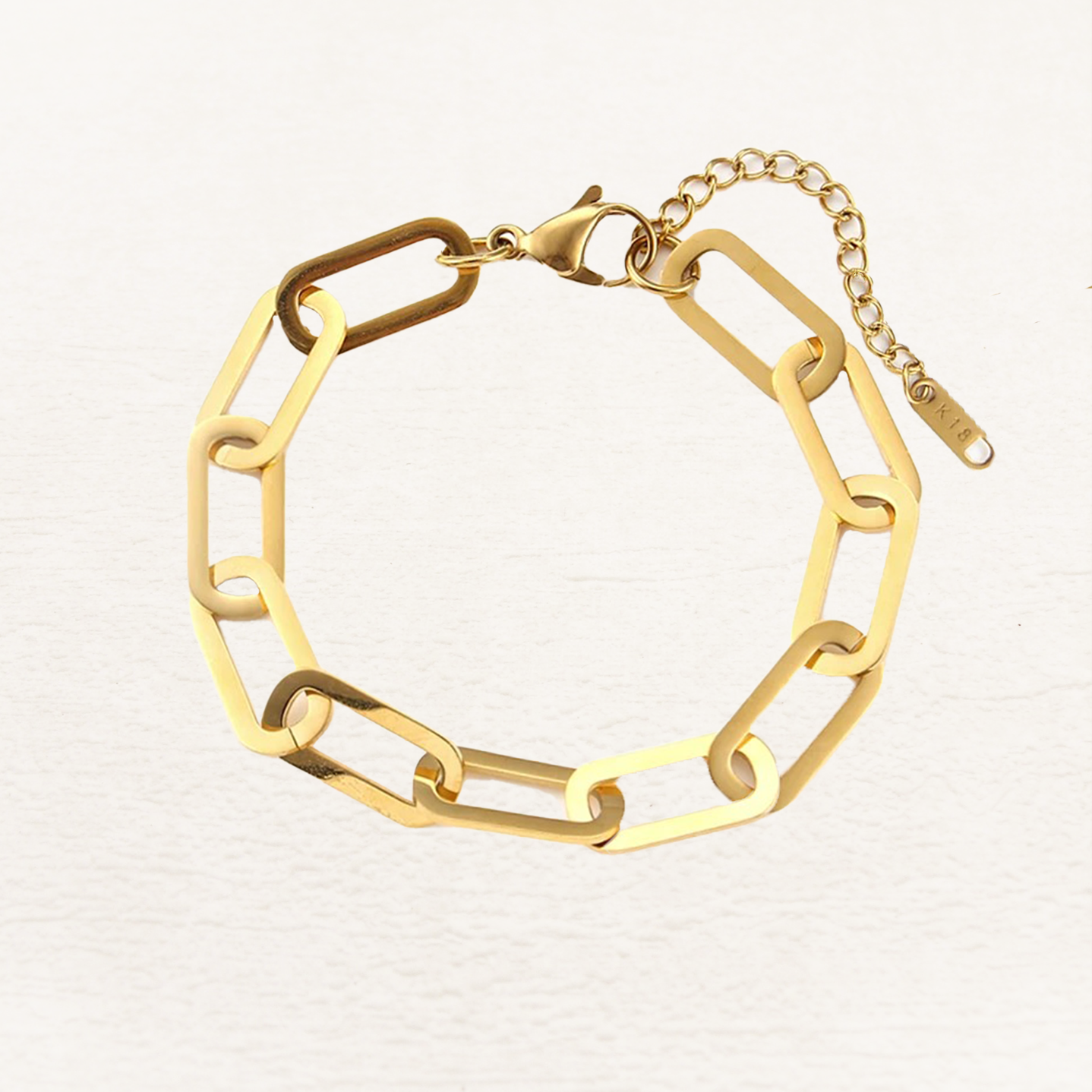 Wieneke Paperclip Schakelarmband - Pre-order - Rosa Jewels