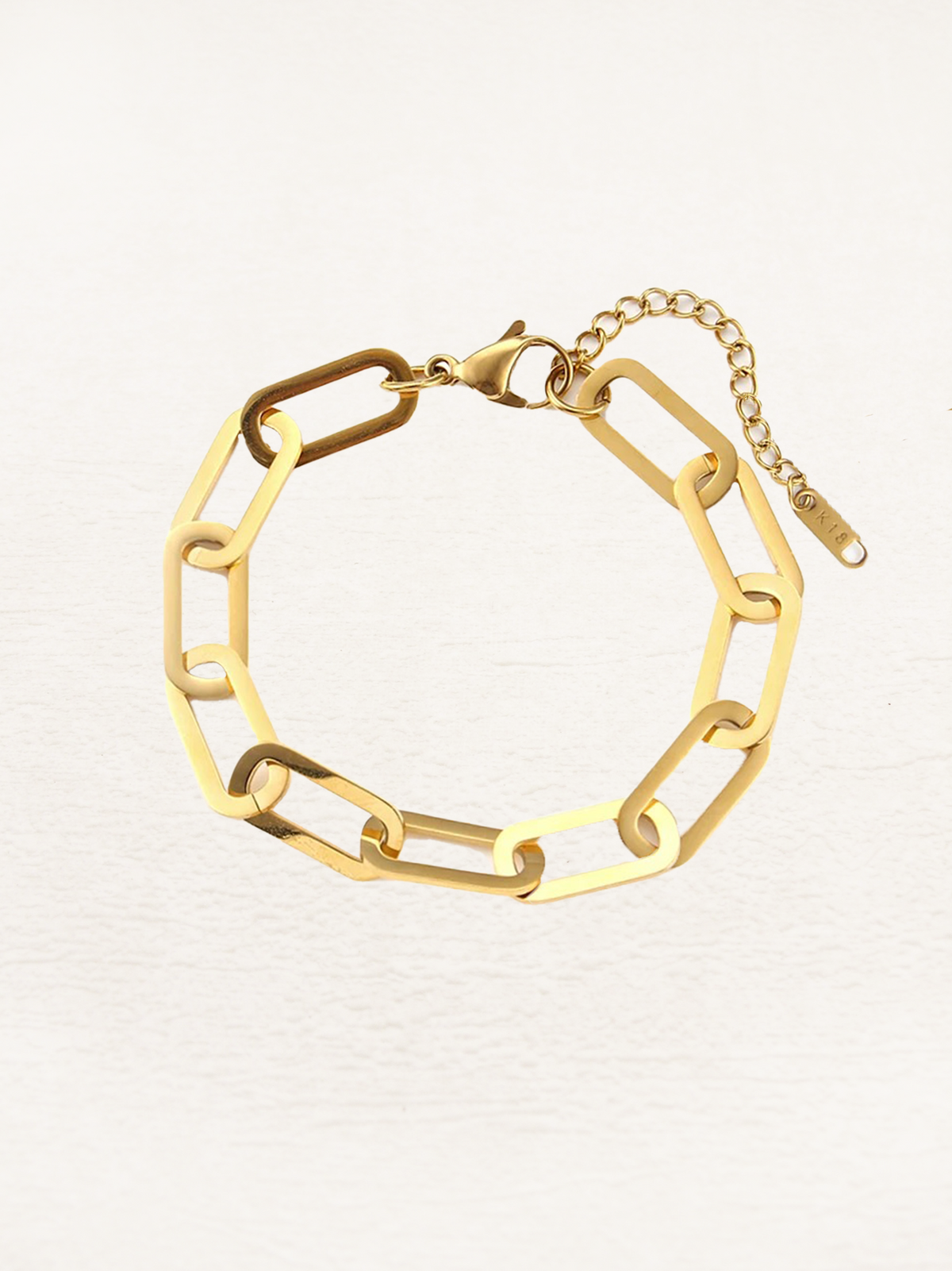 Wieneke Paperclip Schakelarmband - Pre-order - Rosa Jewels