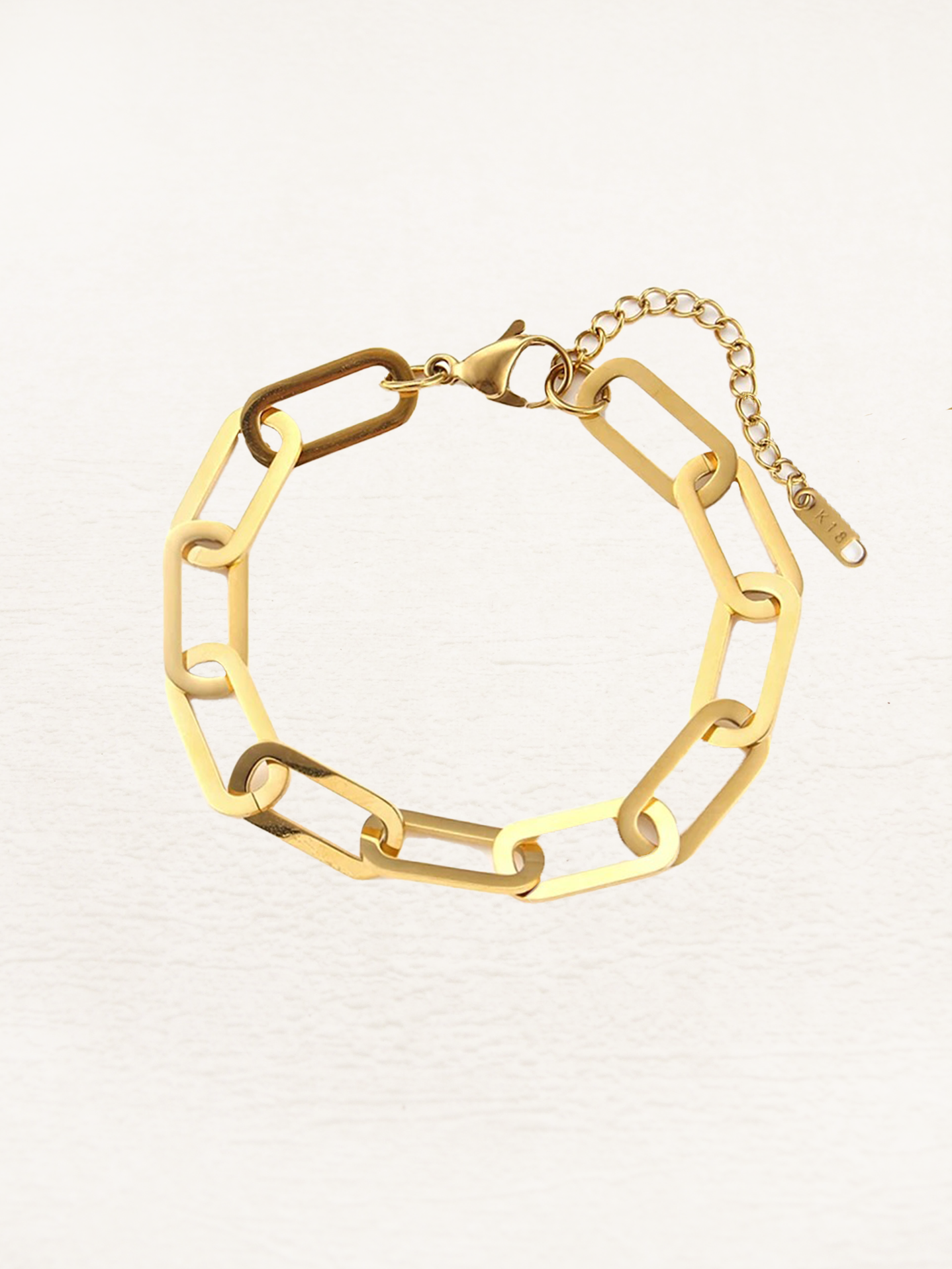 Wieneke Paperclip Schakelarmband - Pre-order - Rosa Jewels