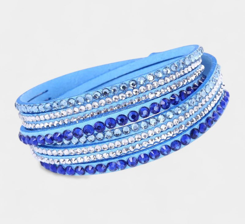 Virelle-Fashion Unisex Bracelet All-year-Virelle Armband - Multi-layer rhinestone band met elegante uitstraling