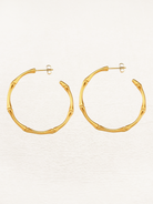 Alice Bamboe Hoops - Rosa Jewels