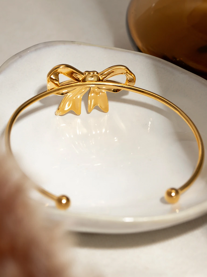 Beate Strikjes Bangle Armband Goud