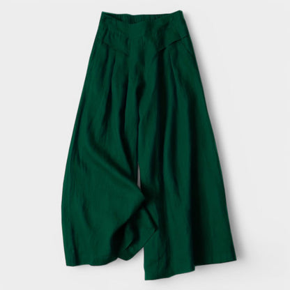 Virelle Broek - Women's wide-leg pants loose fit in trendy kleuren