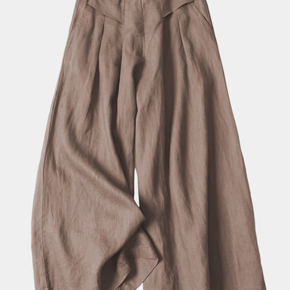 Virelle Broek - Women's wide-leg pants loose fit in trendy kleuren
