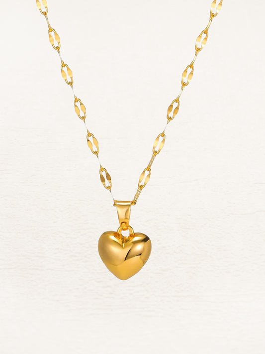 Julia Love Hartjes Ketting Goud