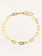 Karlijn Paperclip Schakelketting - Pre-order - Rosa Jewels