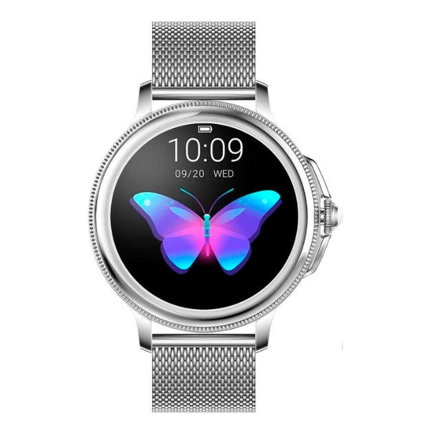 Luxe Galaxy Smartwatch Dames | RVS Smartwatch Horloge | Roségoud/Zilver