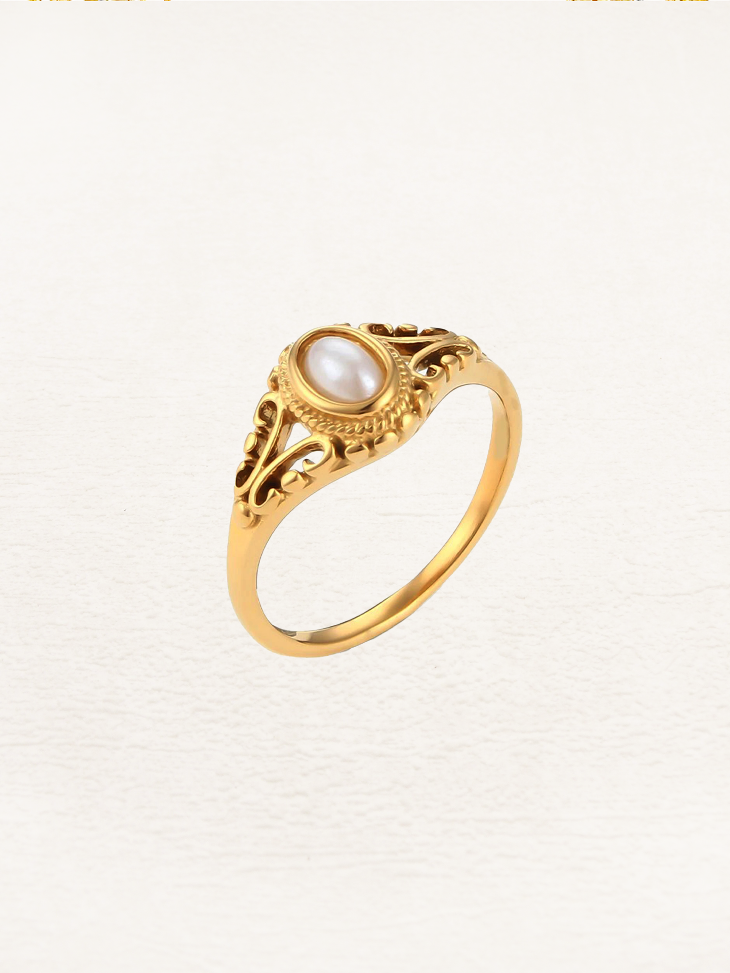 Mabel Parel Ring - Rosa Jewels