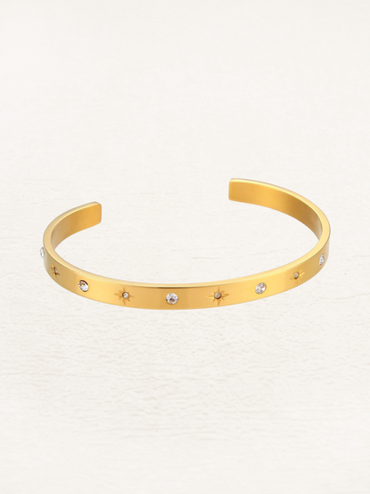 Melissa Star Bangle - Rosa Jewels