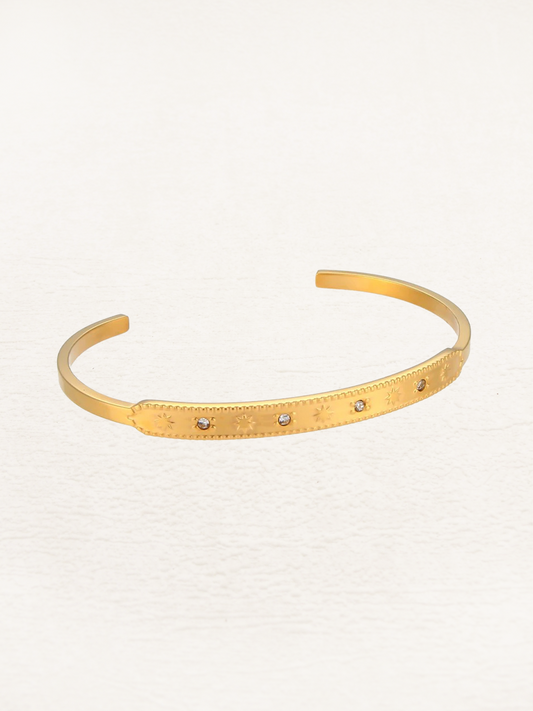 Nicole Sun Bangle - Rosa Jewels