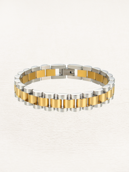 Nora Schakelarmband Goud-Zilver - Rosa Jewels