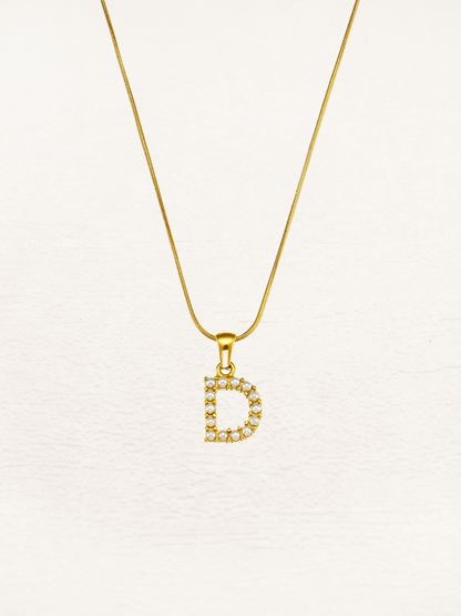 Parel Letter Ketting - Pre-order - Rosa Jewels