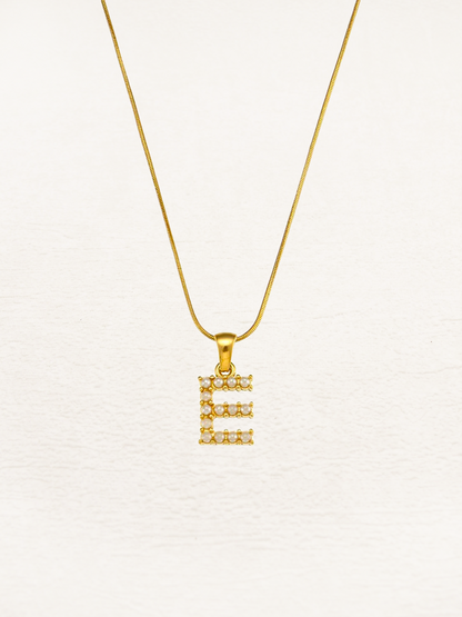 Parel Letter Ketting - Pre-order - Rosa Jewels