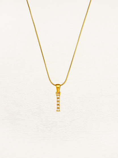 Parel Letter Ketting - Pre-order - Rosa Jewels