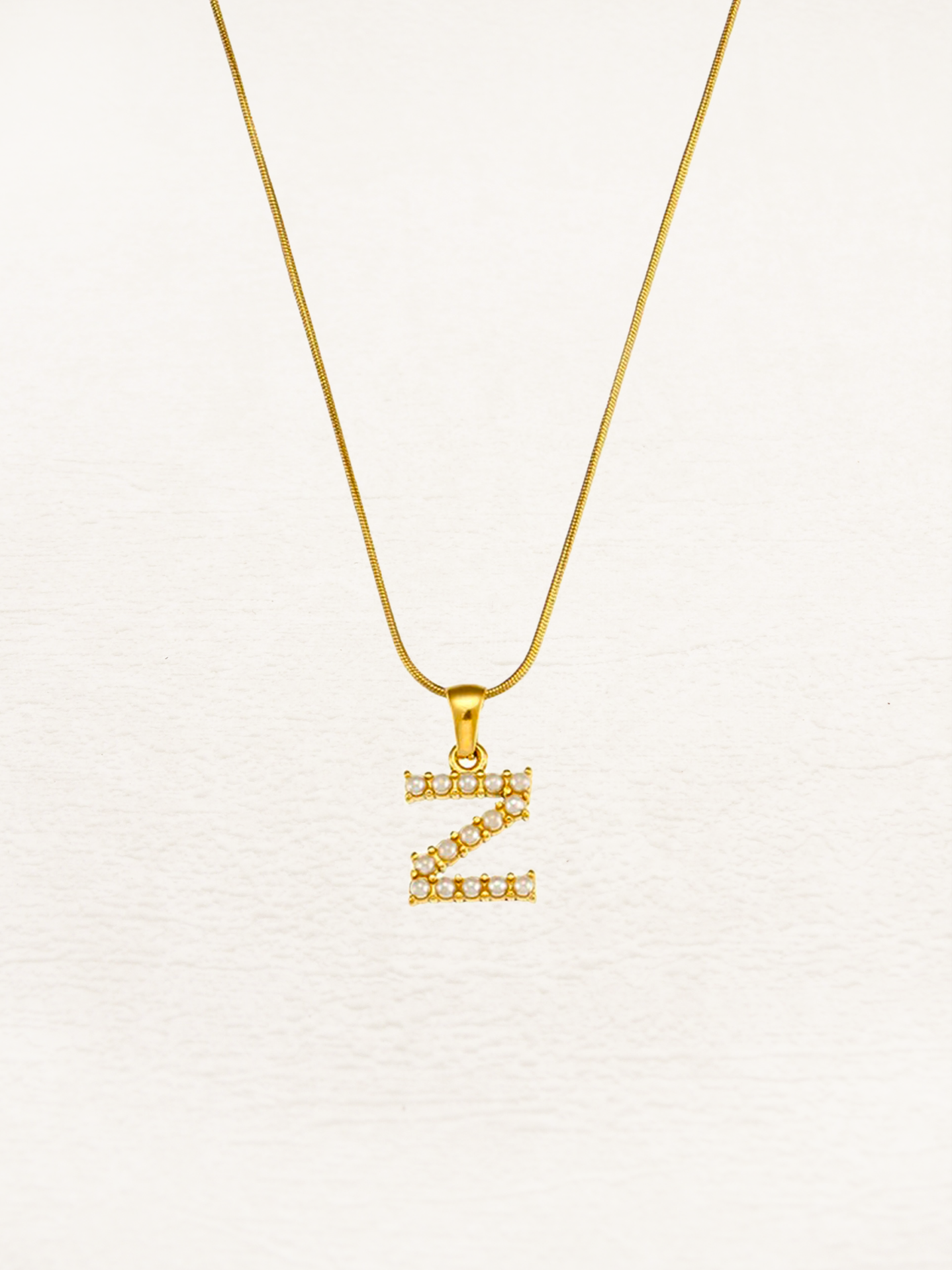 Parel Letter Ketting - Pre-order - Rosa Jewels