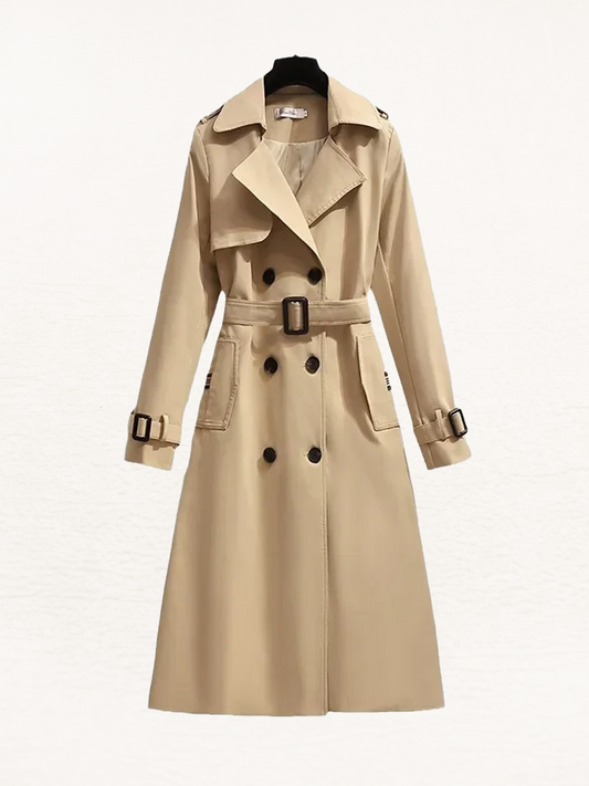 Quinn Lange Mantel Jas | Dames Trenchcoat Herfst/ Winter | Parka Jas Vrouw